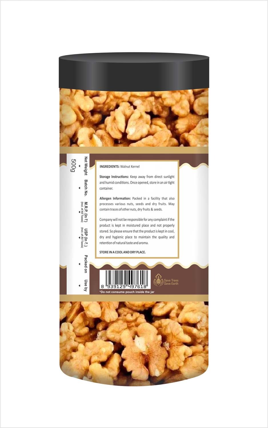 Agrofeast Walnut American Chile - 250g