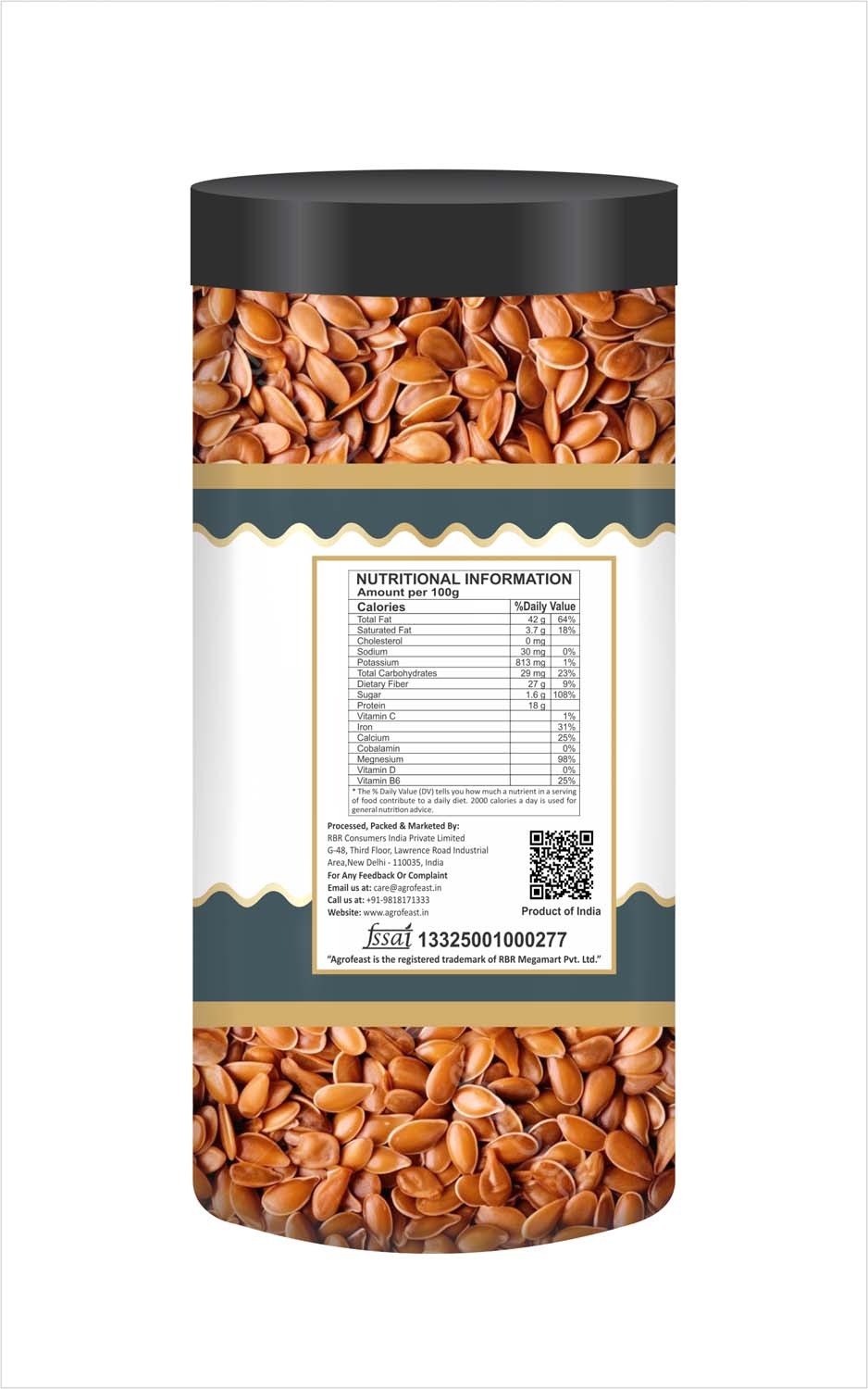 Agrofeast Flax Seeds -250g